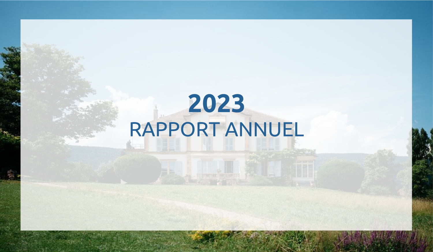 Rapport annuel 2023